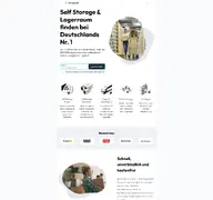 Kleine Seitenvorschau von storagebook.de