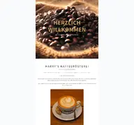 Kleine Seitenvorschau von harrys-kaffee.de