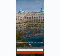 Kleine Seitenvorschau von crystalsunset.resorthotel.de