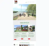 Kleine Seitenvorschau von ungarndirekt.de