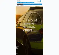 Kleine Seitenvorschau von ppmannheim.polizei-bw.de