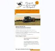 Kleine Seitenvorschau von ula-pferdetransporte.de