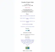 Kleine Seitenvorschau von claudia-klinger.de
