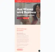 Kleine Seitenvorschau von gruenderinnen-rlp.de