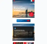 Kleine Seitenvorschau von bremerhaven-erleben.de