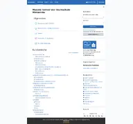 Kleine Seitenvorschau von moodle.hs-mittweida.de