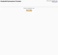 Kleine Seitenvorschau von moodle.humboldtgym.de