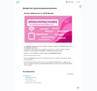 Kleine Seitenvorschau von moodle.sprachenzentrum-bremen.de