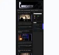 Kleine Seitenvorschau von whocast.podcaster.de
