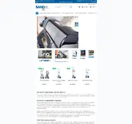 Kleine Seitenvorschau von sano-deutschland-shop.de