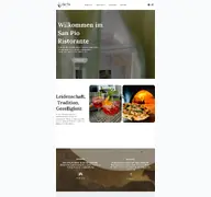 Kleine Seitenvorschau von sanpio-ristorante.de