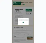 Kleine Seitenvorschau von land-schaetzen.de
