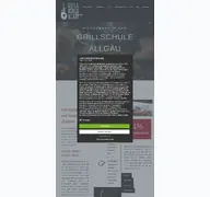 Kleine Seitenvorschau von grillschule-allgaeu.de