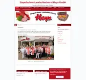 Kleine Seitenvorschau von landschlachterei-heyn.de