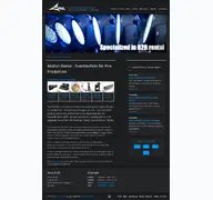 Kleine Seitenvorschau von motion-rental.de