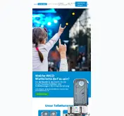 Kleine Seitenvorschau von wico-miettoiletten.de