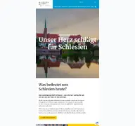 Kleine Seitenvorschau von landsmannschaft-schlesien.de