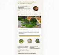 Kleine Seitenvorschau von herbal-hunter.de