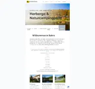 Kleine Seitenvorschau von herberge-bahra.de