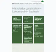 Kleine Seitenvorschau von landurlaub-sachsen.de