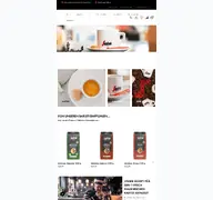 Kleine Seitenvorschau von shop.segafredo.de
