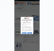 Kleine Seitenvorschau von robot-forum.com