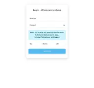 Kleine Seitenvorschau von wiederanmeldung.musikschul-anmeldung.de