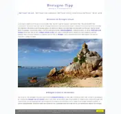 Kleine Seitenvorschau von bretagne-tip.de