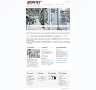 Kleine Seitenvorschau von spetec.de