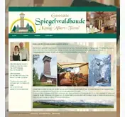 Kleine Seitenvorschau von spiegelwaldbaude.de