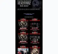 Kleine Seitenvorschau von hexentanz-festival.de