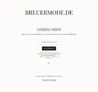 Kleine Seitenvorschau von breuermode.de