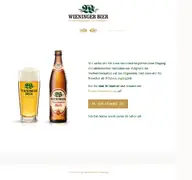 Kleine Seitenvorschau von wieninger.de