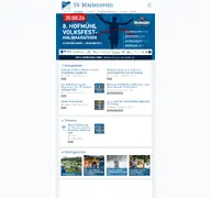 Kleine Seitenvorschau von sv-marienstein.de