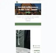 Kleine Seitenvorschau von lok-tessin.de