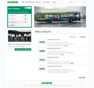 Kleine Seitenvorschau von wies-bus.de
