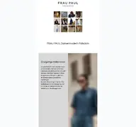 Kleine Seitenvorschau von fraupaul.de