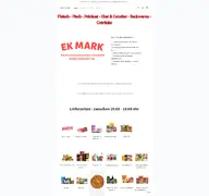Kleine Seitenvorschau von yekmarkt.de