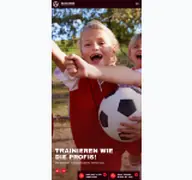 Kleine Seitenvorschau von wiesenhof-fussballschule.de
