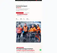 Kleine Seitenvorschau von abc-ambulanz.de
