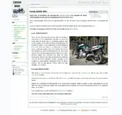 Kleine Seitenvorschau von cb500-wiki.de