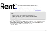 Kleine Seitenvorschau von rent.com