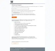 Kleine Seitenvorschau von wifi.munich-airport.de