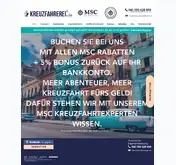 Kleine Seitenvorschau von kreuzfahrerei-wissen.de
