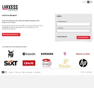Kleine Seitenvorschau von lanxess.mitarbeiterangebote.de