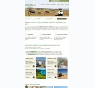 Kleine Seitenvorschau von wigwam-tours.de
