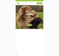 Kleine Seitenvorschau von tsv-hund-und-katz.de
