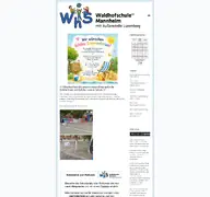 Kleine Seitenvorschau von waldhof-grundschule.de