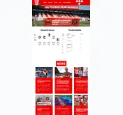 Kleine Seitenvorschau von hallescherfc.de