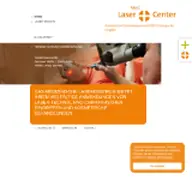 Kleine Seitenvorschau von laser-achim.de
